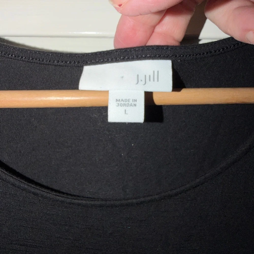 J. Jill Classic Black Maxi Dress. Sz XL - Picture 4 of 6